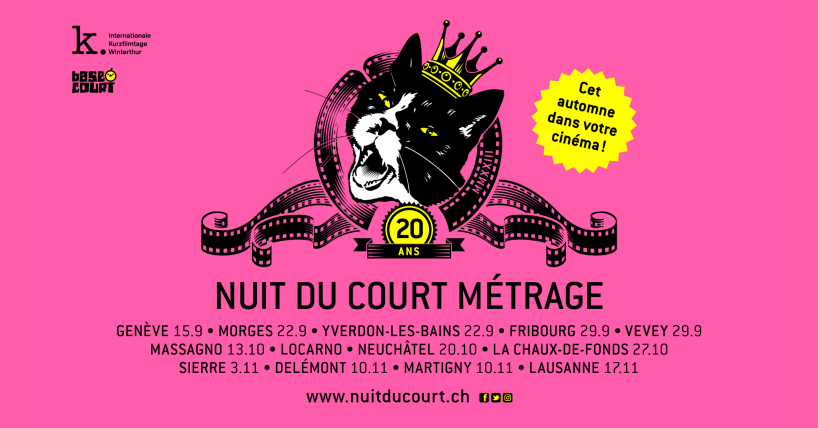 Gagnez des billets pour la Nuit du Court Métrage à Lausanne