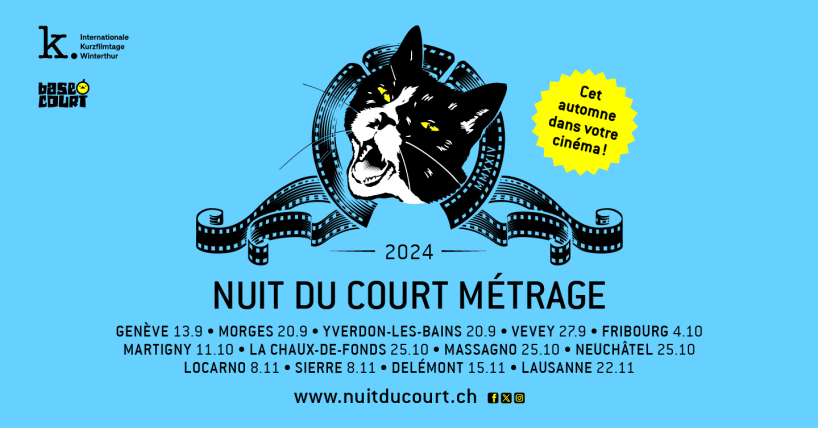 Gagnez des billets pour la Nuit du Court Métrage à Lausanne