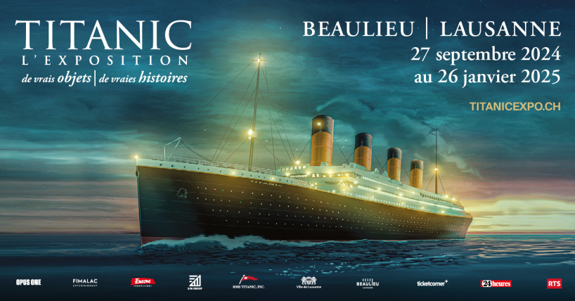 Gagnez des billets pour l'exposition Titanic