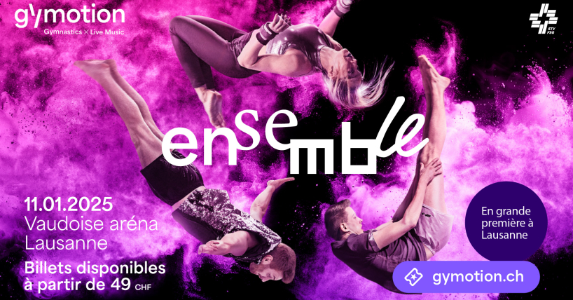 Tentez de remporter des invitations pour Gymotion !