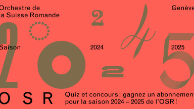 Gagnez des billets pour le concert du 7 mars 2025 de l'OSR