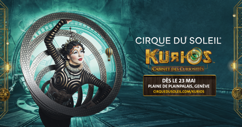 Gagnez des billets pour le Cirque du Soleil KURIOS - Cabinet des Curiosités !