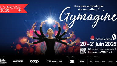 Gagnez des billets pour le spectacle Gymagine à la Vaudoise aréna