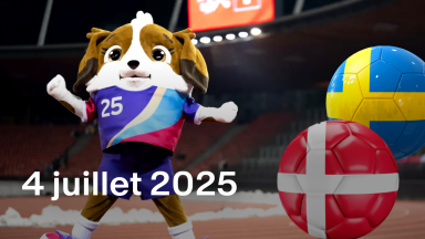EURO féminin 2025 | Gagnez vos billets pour le match Danemark - Suède !