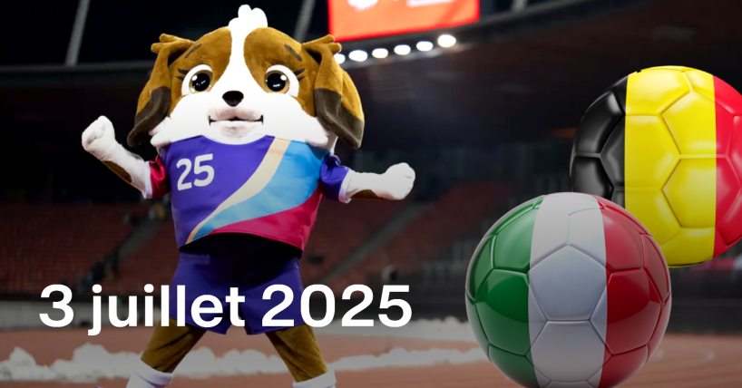 EURO féminin 2025 | Gagnez vos billets pour le match Belgique - Italie !