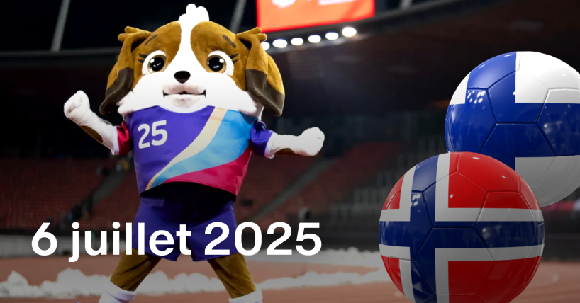 EURO féminin 2025 | Gagnez vos billets pour le match Norvège - Finlande !