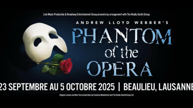 Remportez des billets pour la comédie musicale Phantom of the Opera !