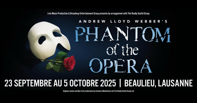 Remportez des billets pour la comédie musicale Phantom of the Opera !