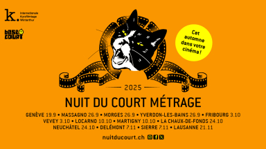 Gagnez des billets pour la Nuit du Court Métrage à Morges ou Yverdon-les-Bains