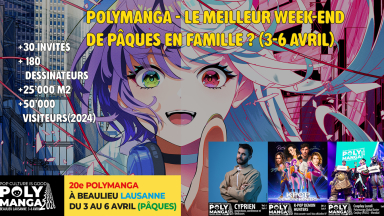 Remportez des billets pour Polymanga !