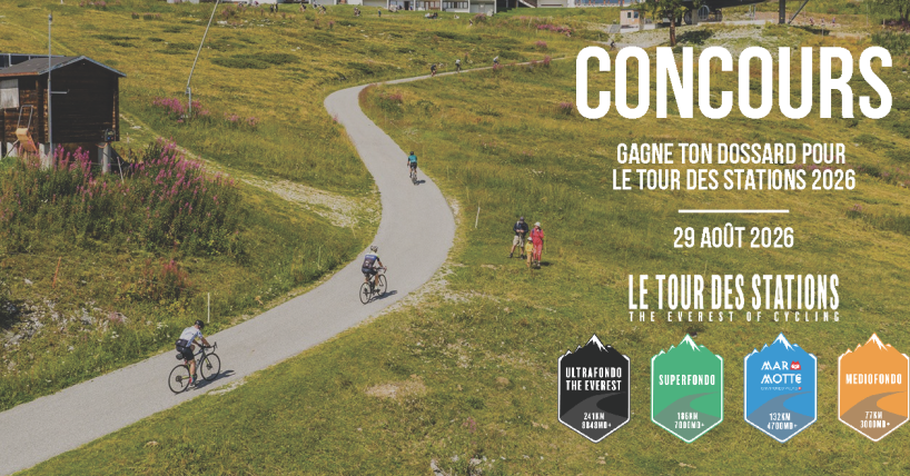 Gagnez un dossard pour le Tour des Stations !