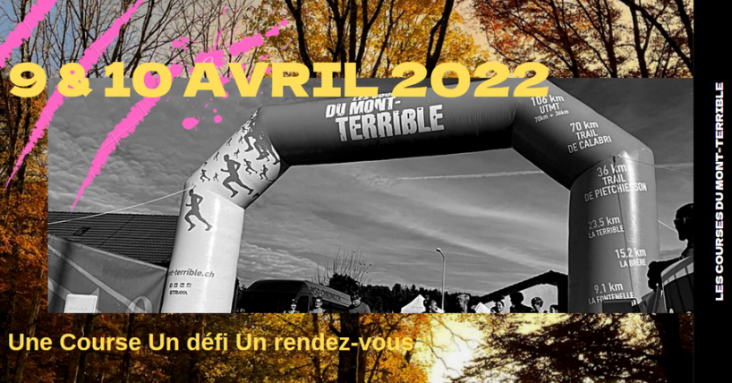 Gagnez votre dossard pour Les Courses du Mont-Terrible