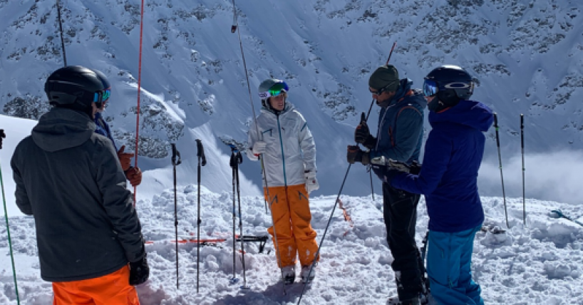 Cours sécurité avalanche à l'Xtreme de Verbier