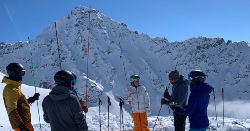 Cours sécurité avalanche à l'Xtreme de Verbier