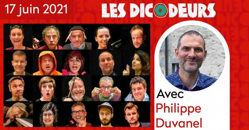 Les Dicodeurs en public avec Philippe Duvanel