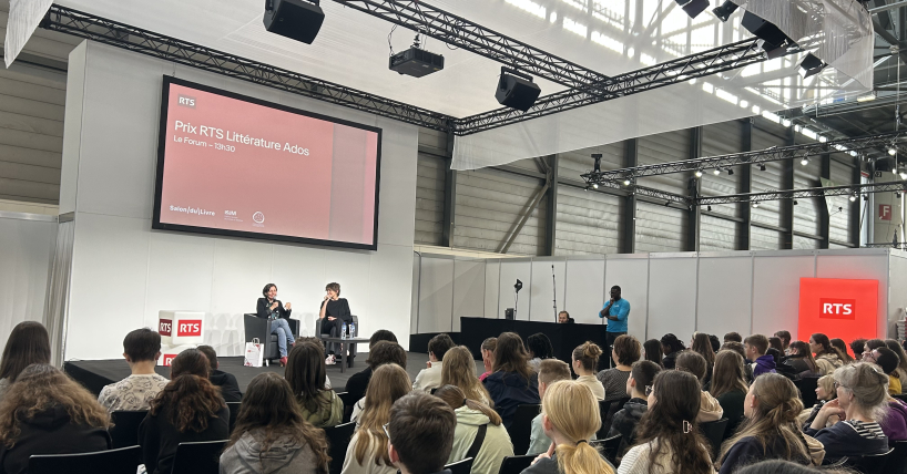 Assistez à la remise du prix RTS littérature ados 2025 au Salon du livre à Genève !