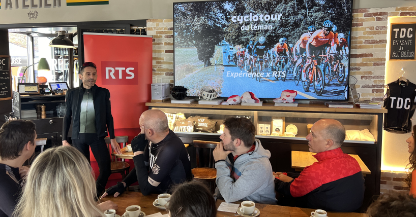 Afterwork Cyclotour du Léman avec Daniel Atienza