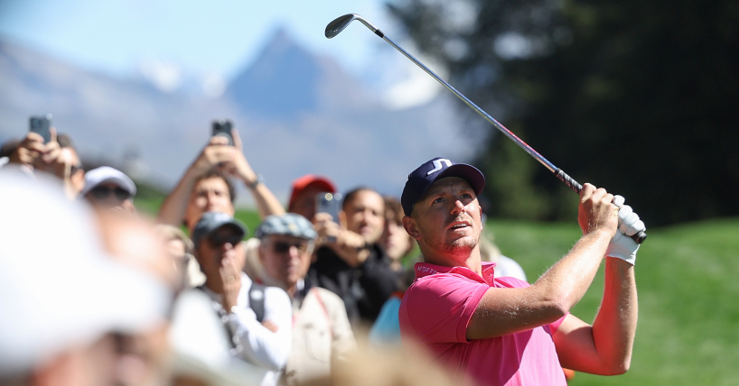 Au coeur de l'European Masters de Crans Montana