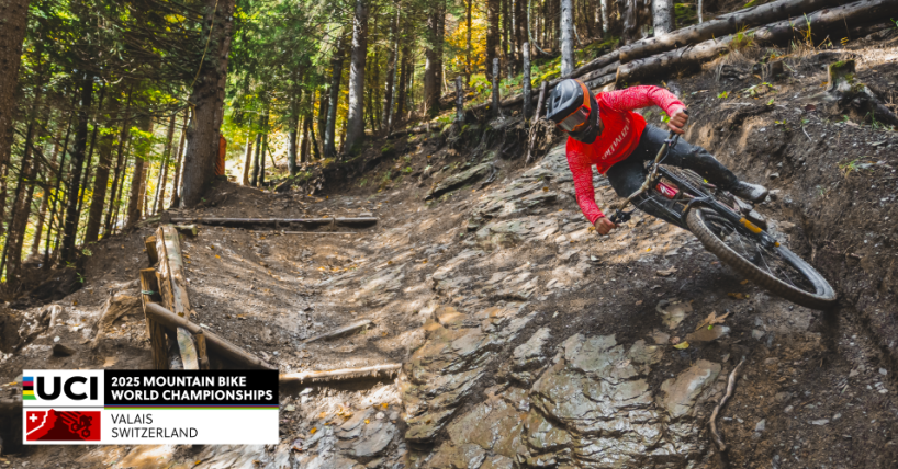 Au coeur de la descente des Mondiaux de MTB Valais 25