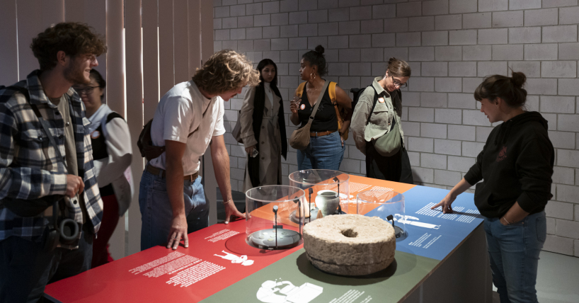 Atelier reportage vidéo au Musée romain de Lausanne-Vidy - Semaine des médias