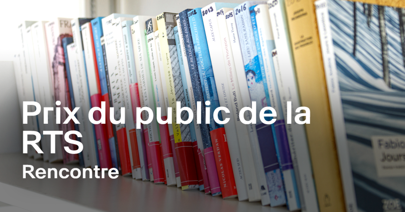 Rencontre du lauréat ou de la lauréate du Prix du Public RTS 2025 !