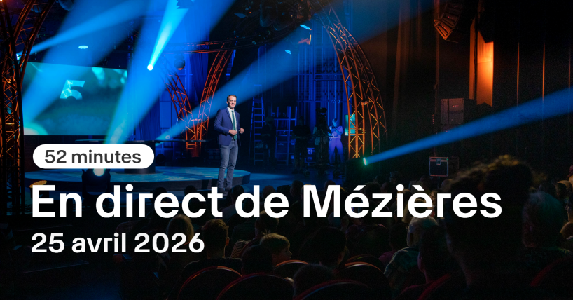 52 minutes en direct de Mézières