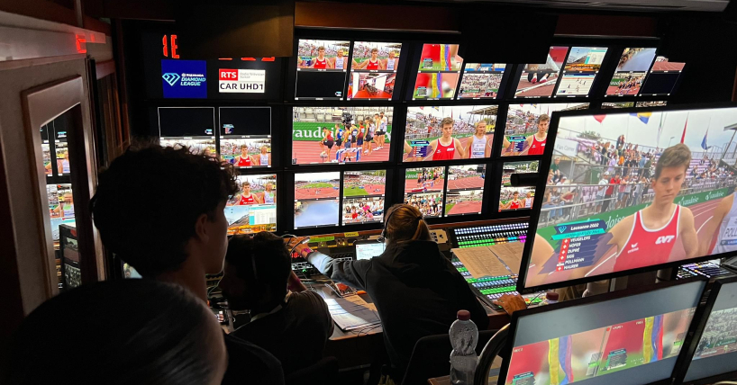 Dans la peau d'un.e journaliste sportif.ve à Athletissima