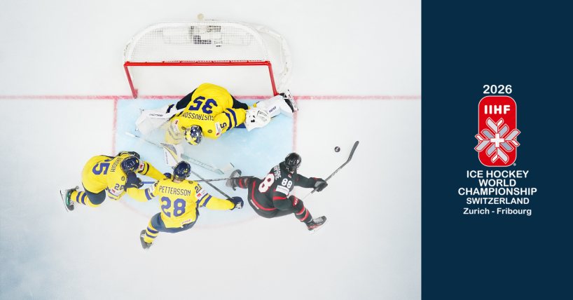 Ensemble au Championnat du Monde de Hockey Zurich - Fribourg