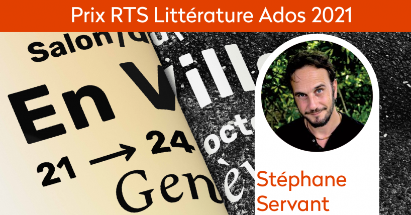 Interviewez Stéphane Servant, l'auteur-lauréat du Prix RTS Littérature Ados 2021 avec "Félines" !