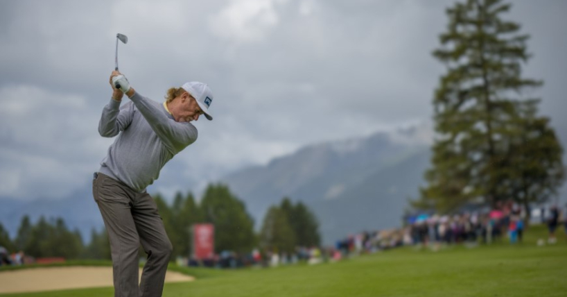 Au coeur de l'European Masters de Crans Montana