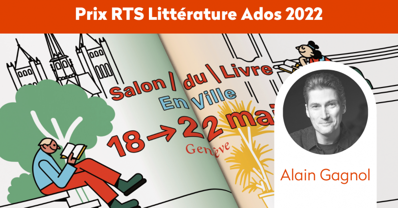  Interviewez Alain Gagnol, l’auteur-lauréat du Prix RTS Littérature Ados 2022 avec « Même les araignées ont une maman »