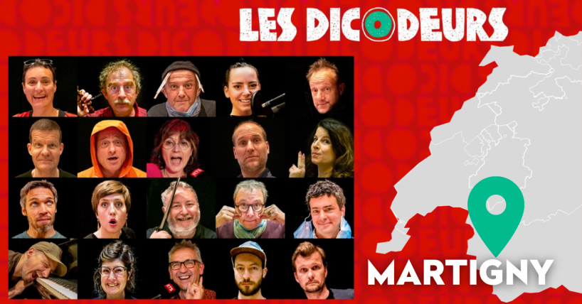 Les Dicodeurs à Martigny
