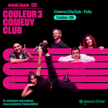 Couleur 3 avec toi à Pully !